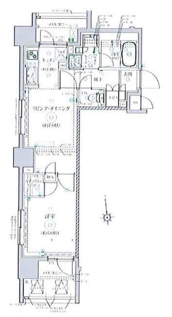 リルシア府中間取り