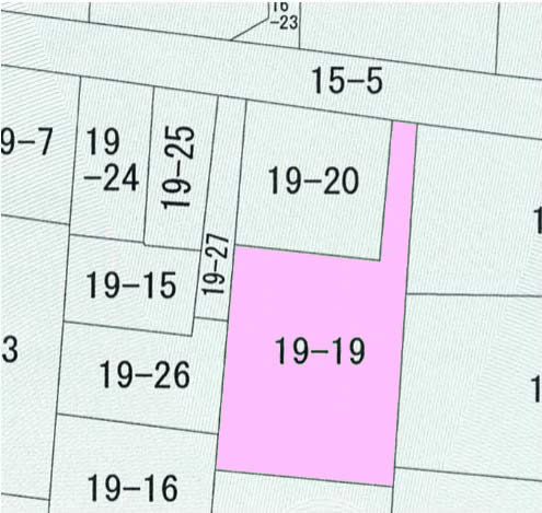 小柳町5丁目地形図