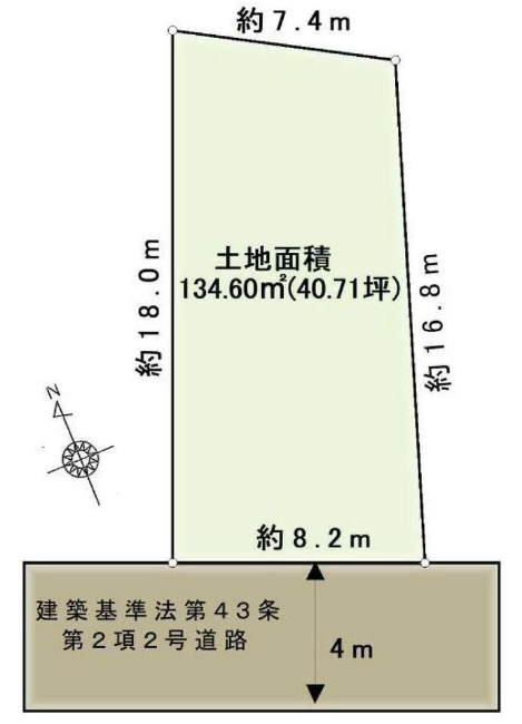 美好町3丁目地形図