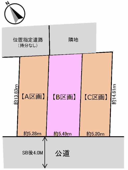 朝日町2丁目地形図