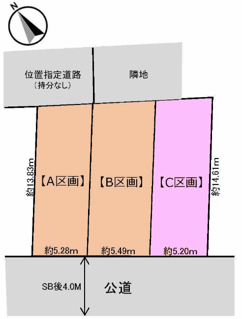 朝日町2丁目地形図