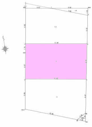 小柳町4丁目地形図