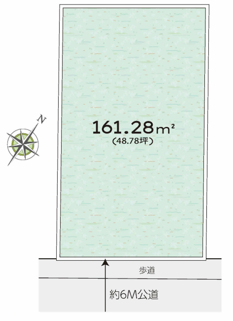 四谷1丁目地形図