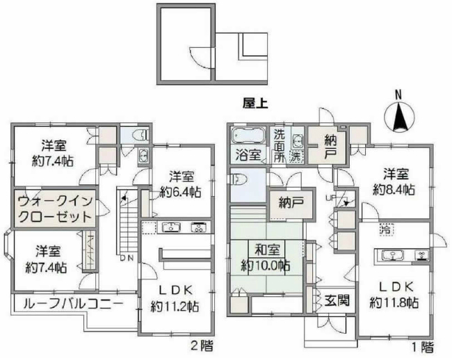 小柳町5丁目中古間取り