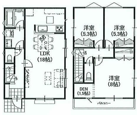 天神町2丁目新築間取り