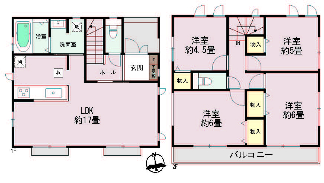 日新町４丁目新築間取り