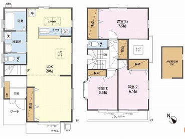 浅間町4丁目中古間取り