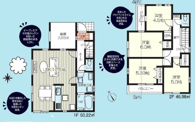 四谷3丁目新築間取り