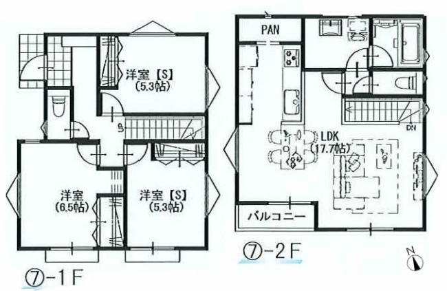 白糸台1丁目新築間取り