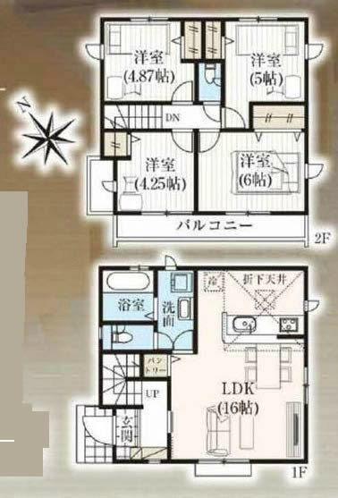 住吉町3丁目新築間取り