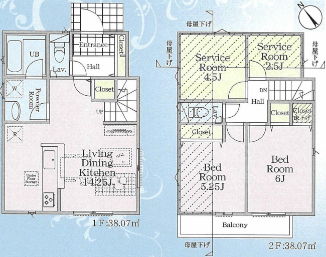 矢崎町4丁目新築間取り