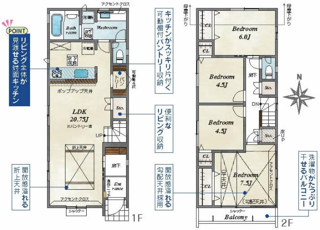 小柳町6丁目新築間取り