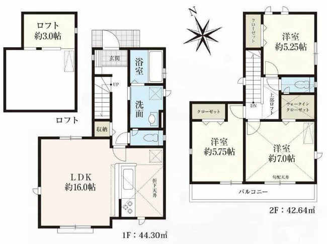 小柳町5丁目新築間取り