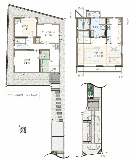 四谷3丁目新築間取り