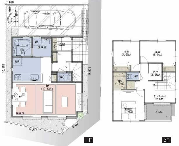 本宿町3丁目新築間取り