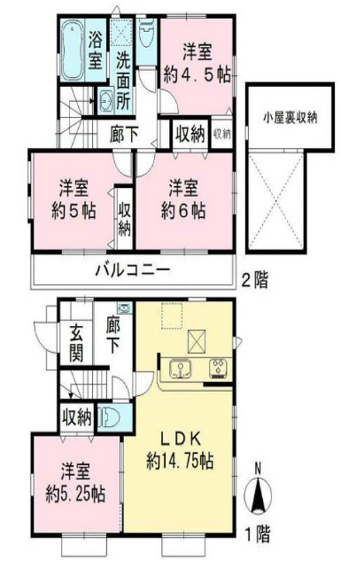 小柳町5丁目新築間取り