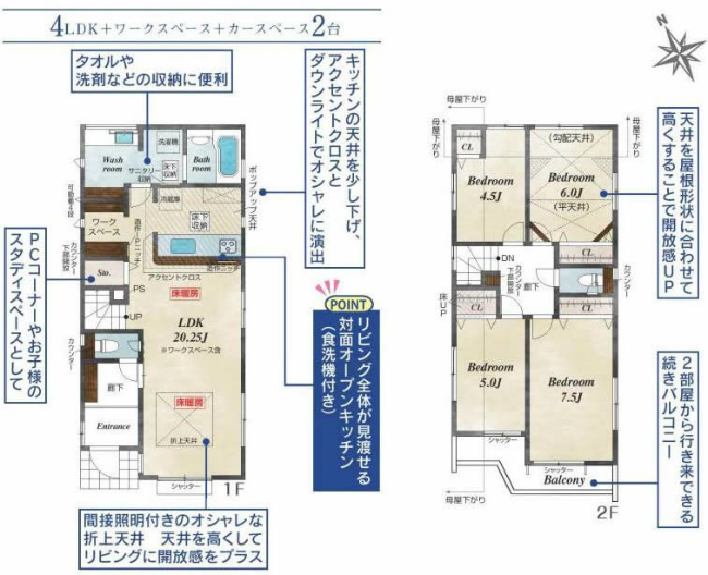 四谷3丁目新築間取り