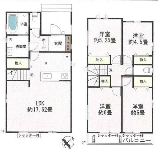 四谷3丁目新築間取り