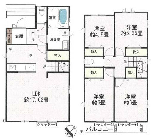 四谷3丁目新築間取り