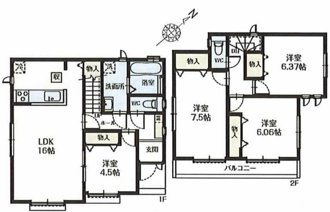 四谷3丁目新築間取り