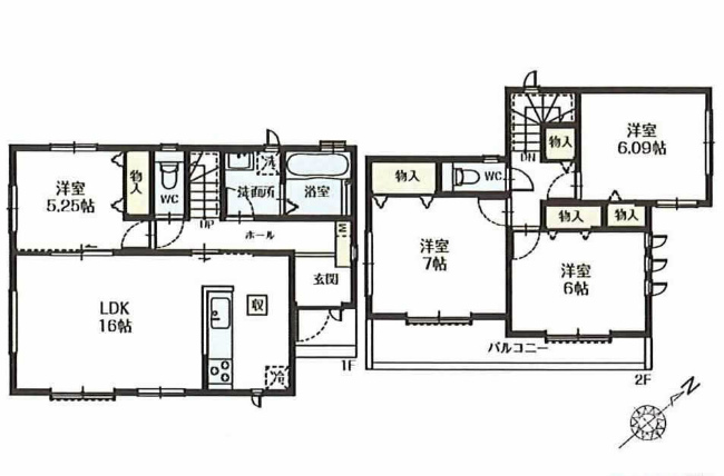 四谷3丁目新築間取り