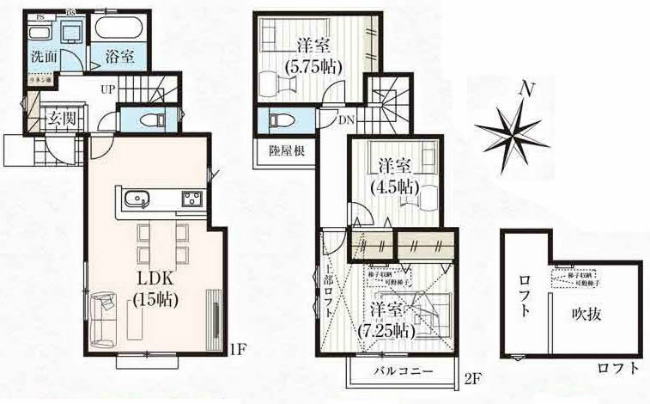 小柳町2丁目新築間取り