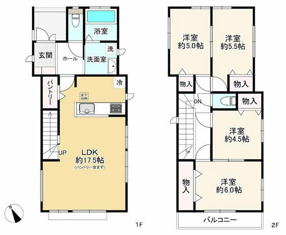 四谷3丁目中古間取り