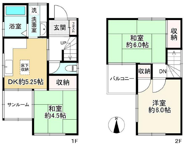 寿町3丁目中古間取り