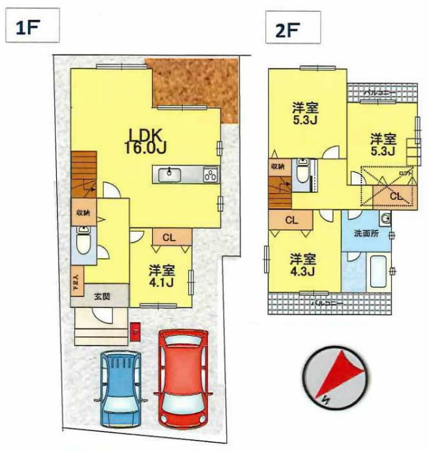 四谷4丁目中古間取り