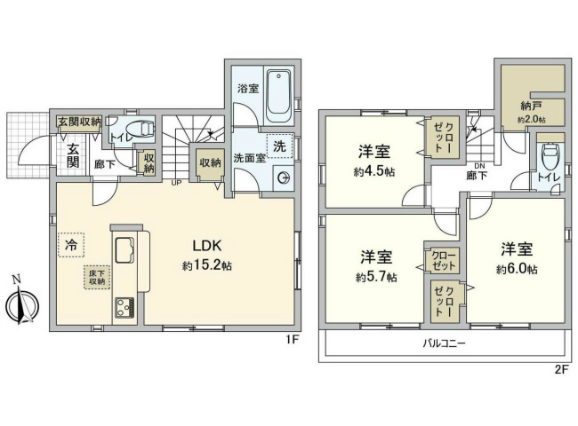 白糸台4丁目新築間取り