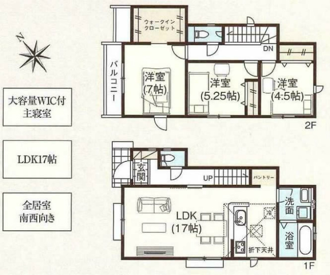 南町1丁目新築間取り