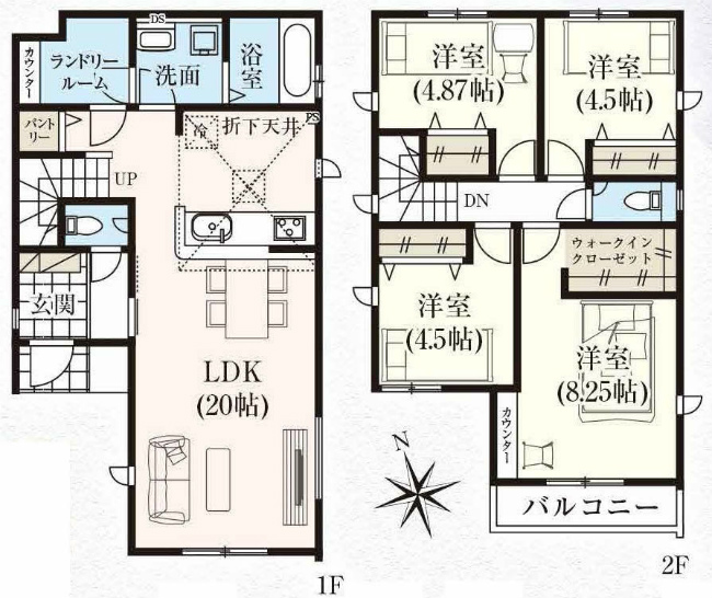四谷6丁目新築間取り