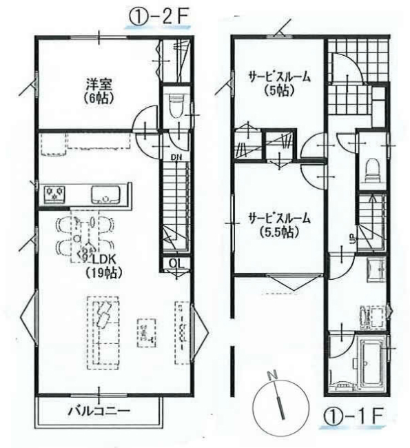 白糸台4丁目新築間取り