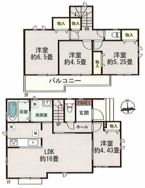 日新町3丁目新築間取り