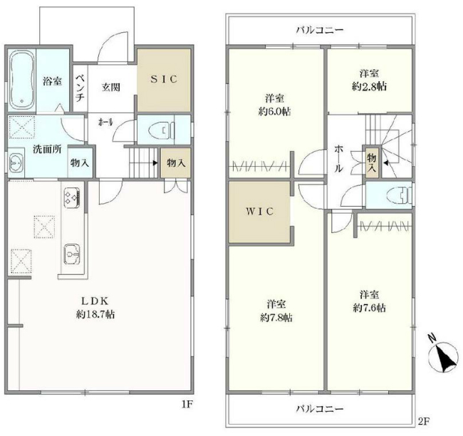 押立町5丁目新築間取り