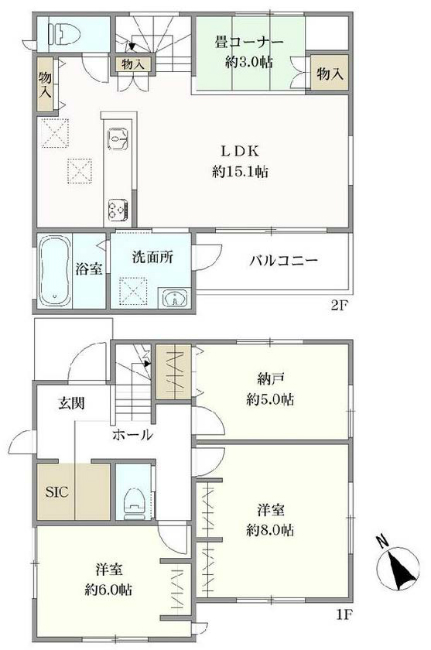 押立町5丁目新築間取り