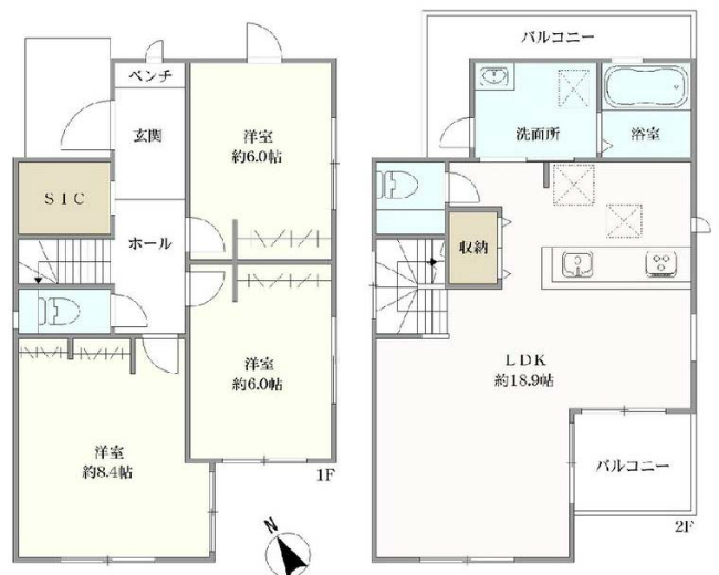押立町5丁目新築間取り