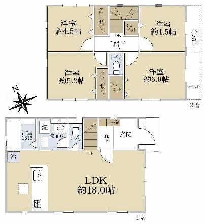 白糸台6丁目新築間取り