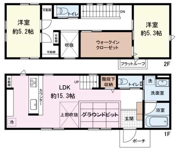 押立町4丁目中古間取り