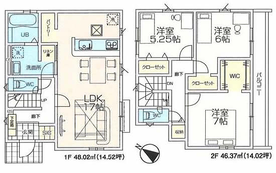 小柳町2丁目新築間取り