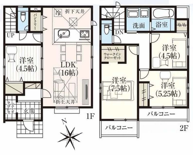 四谷3丁目新築間取り
