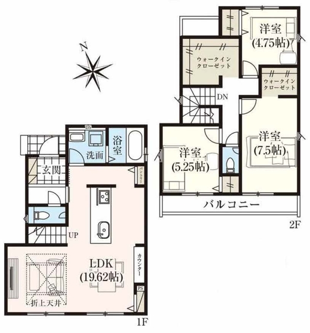 四谷3丁目新築間取り