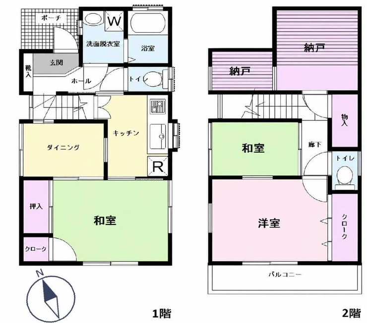 住吉町4丁目中古間取り