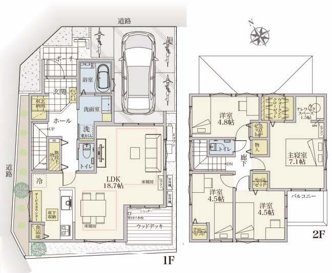 矢崎町4丁目新築間取り