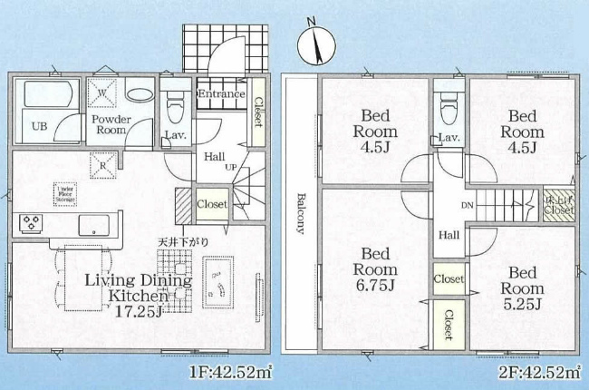 府中市日新町3丁目新築h-47107間取り