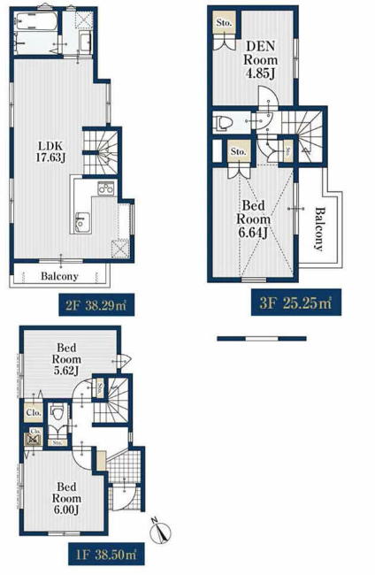 府中市西府町2丁目新築h-47356間取り
