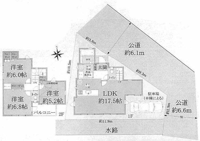 府中市日新町5丁目中古h-47425間取り