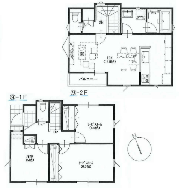 府中市四谷2丁目新築h-47430間取り