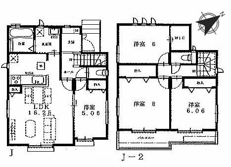 府中市四谷3丁目新築h-47465間取り
