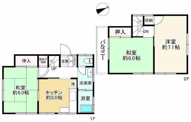府中市住吉町1丁目中古h-47504間取り